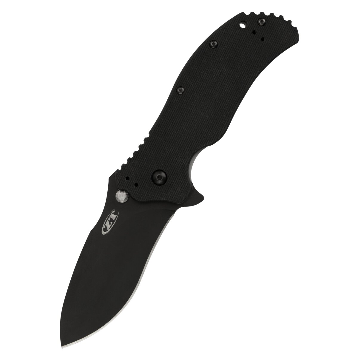 Coltello tascabile ZT 0350, nero/nero