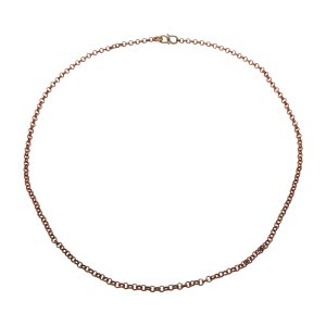 Collana vichinga con chiusura a gancio in ottone, 60 cm