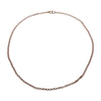 Collana vichinga con chiusura a gancio in ottone, 60 cm