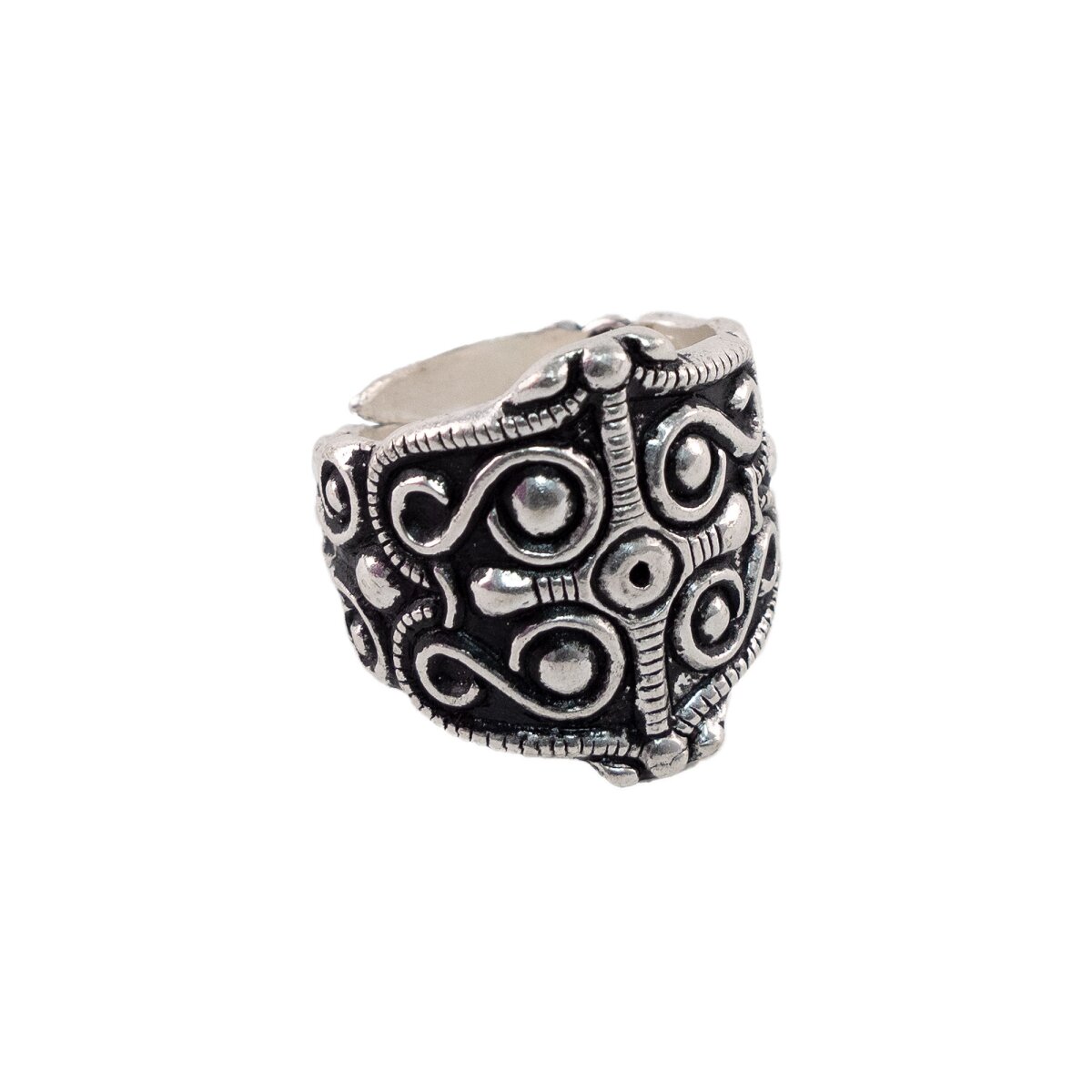 Celtic ring silver plated "Celtoi"