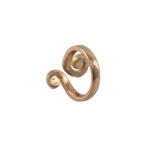 Anello celtico in bronzo "Coda" di diverse dimensioni