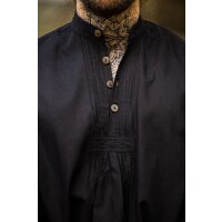 Camicia con bottoni di legno neri "Oswald".