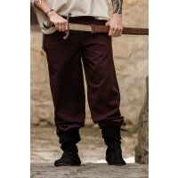 Pantaloni medievali "Arvo" marrone scuro