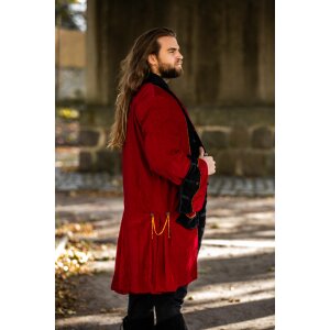 Cappotto pirata rosso/nero "Jack"