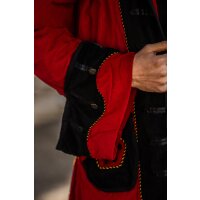 Cappotto pirata rosso/nero "Jack"