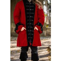 Cappotto pirata rosso/nero "Jack"