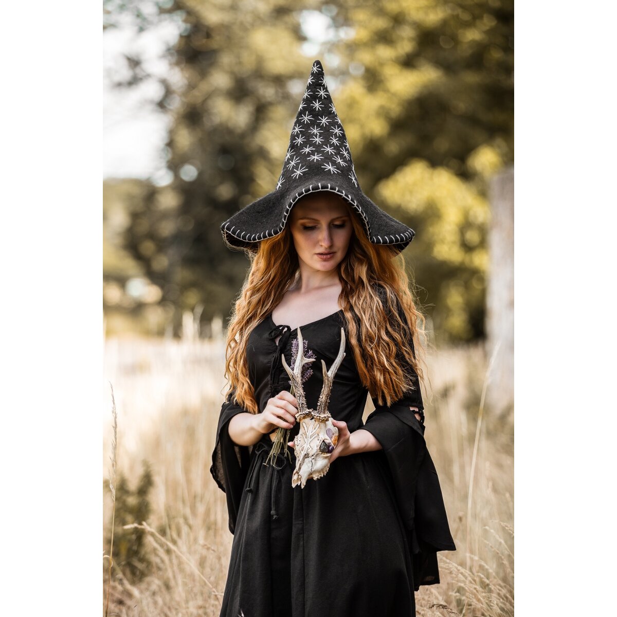 Witch hat Black "Star"