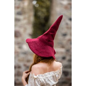 Cappello rosso da strega "Agata