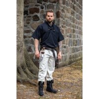 Pantaloni medievali con elastico in vita nature "Veit"