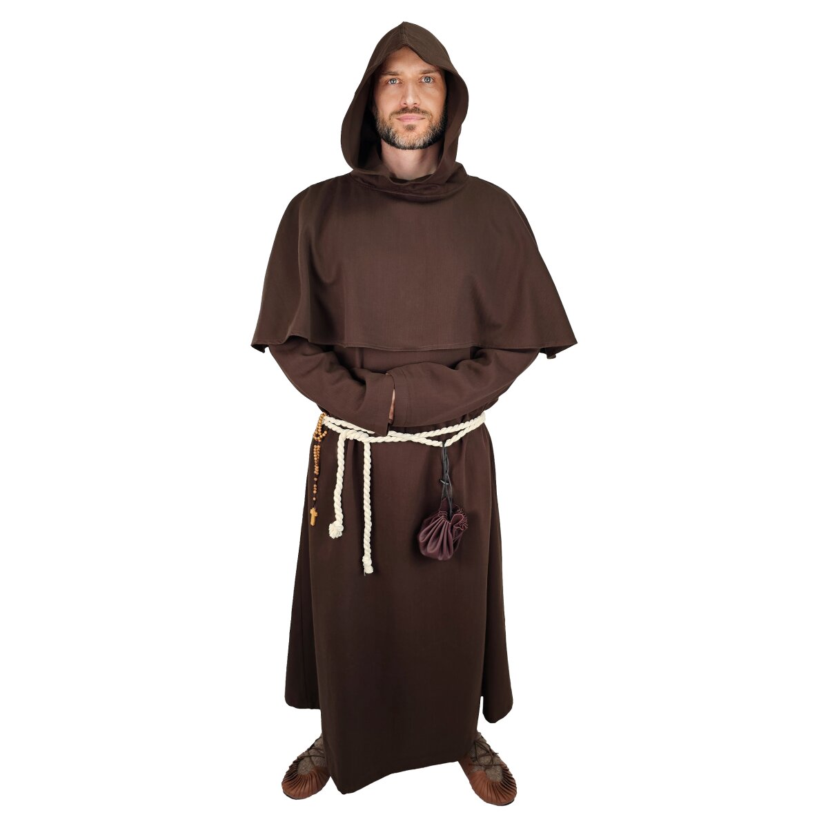 Brown "Alanus" monks habit - set consisting of...