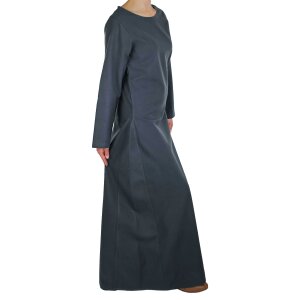 Abito medievale classico o sottoveste blu "Amalie".