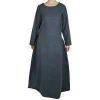 Abito medievale classico o sottoveste blu "Amalie".