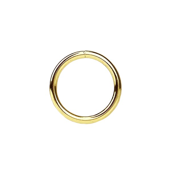 O-ring, anello in acciaio 30 mm, ottonato (distributore a nastro)