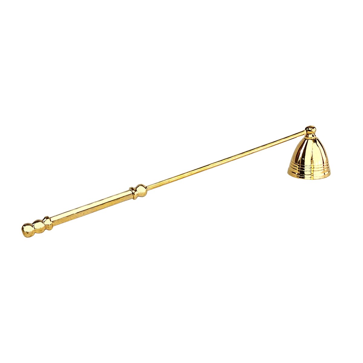 Handmade candle snuffer brass, movable head