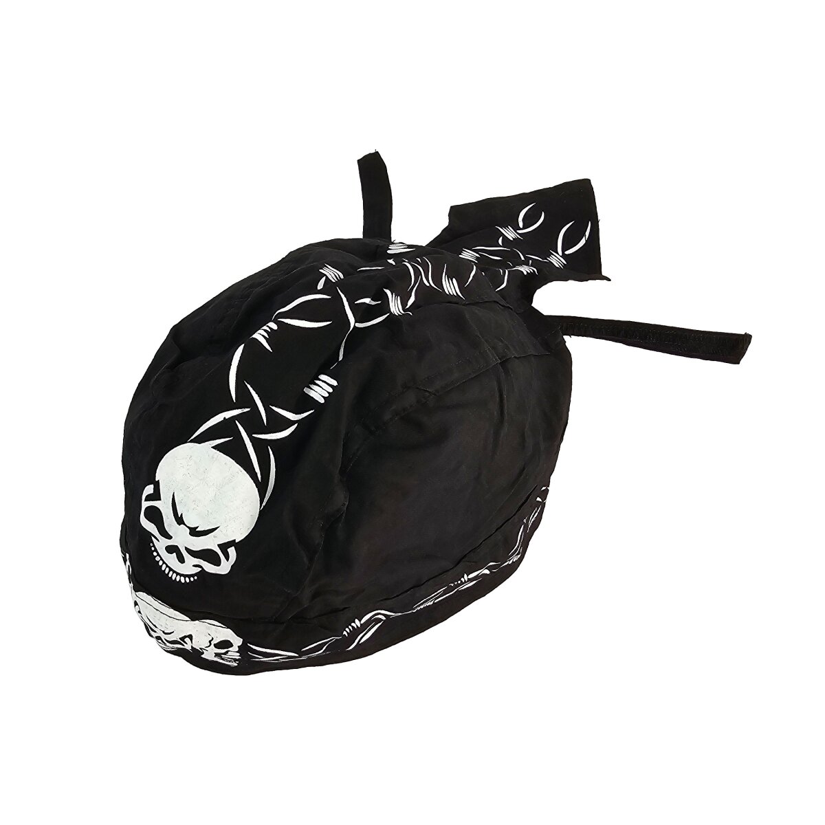 Childrens pirate bandana black