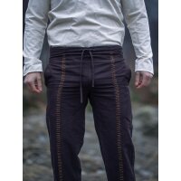 Pantaloni medievali marrone scuro "Hermann"