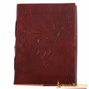 "The Dragon Journal" Taccuino diario in pelle fatto a mano