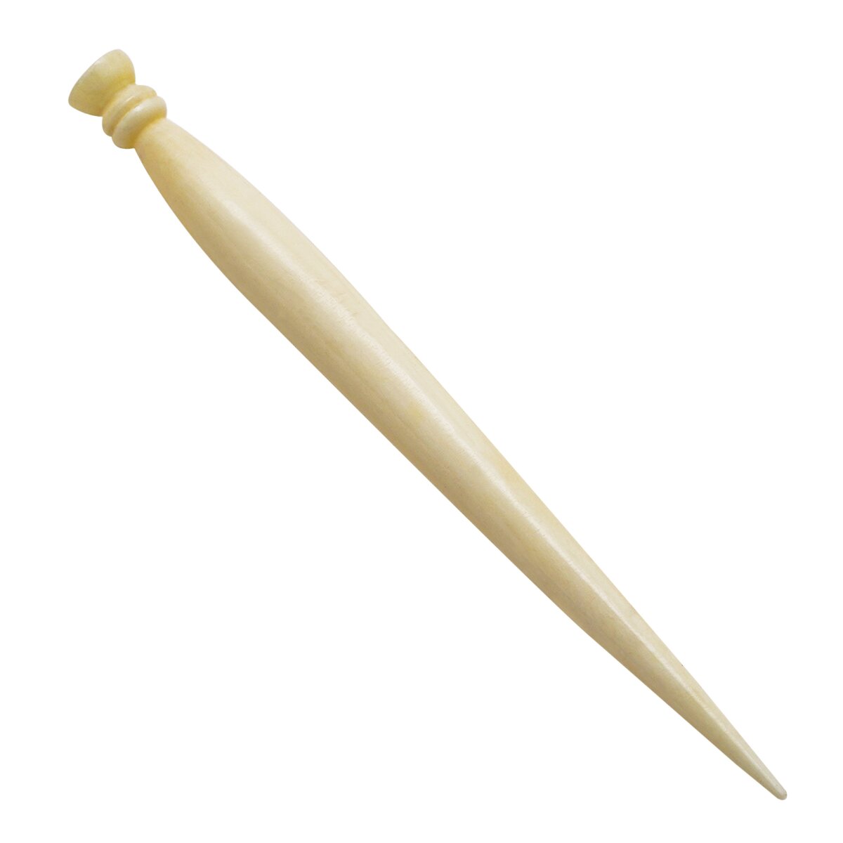 Hand Carved Genuine Bone Awl / Hair Pin