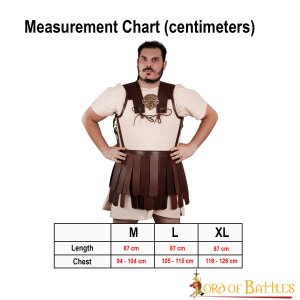 Corazza greca linothorax Armatura storica greca/macedone