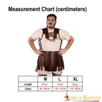 Corazza greca linothorax Armatura storica greca/macedone