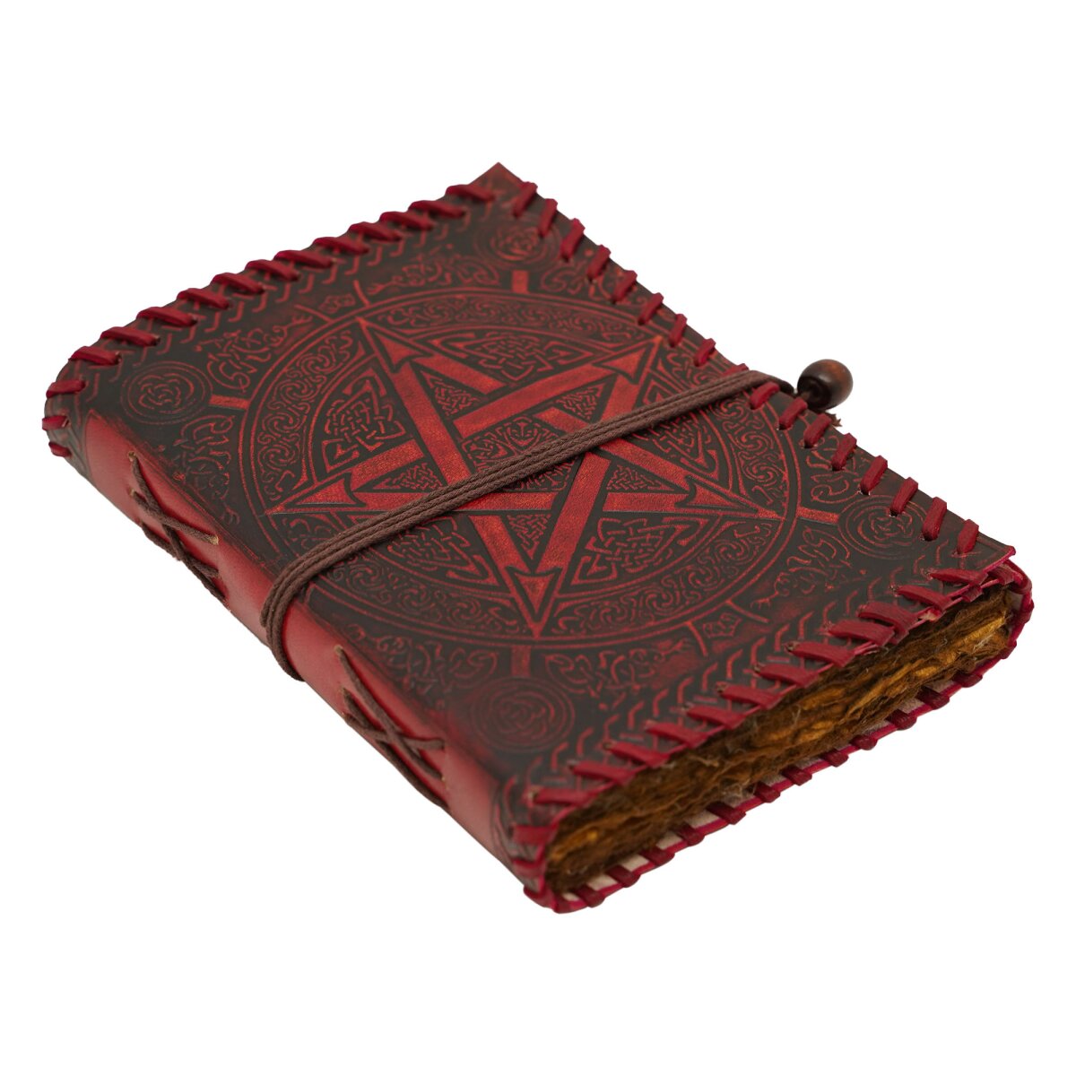 Livre en cuir "Pentagramme" Journal Journal...