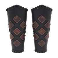 Bracers o scaldabraccia in pelle per il Larp