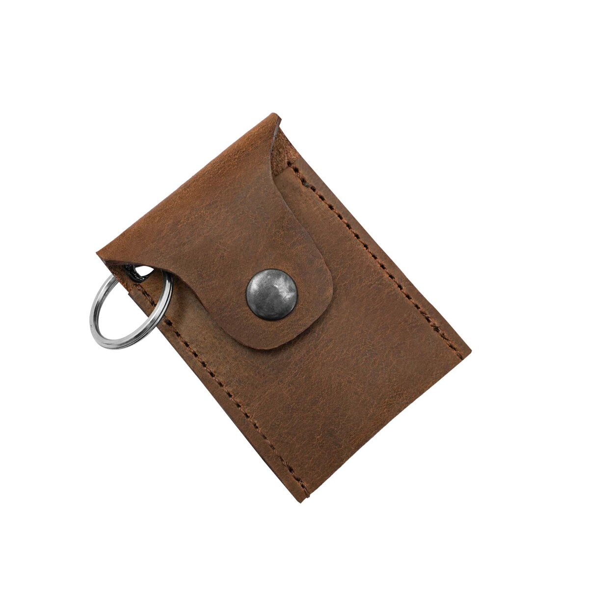 Coin Pouch Keychain Handcrafted Genuine Leather