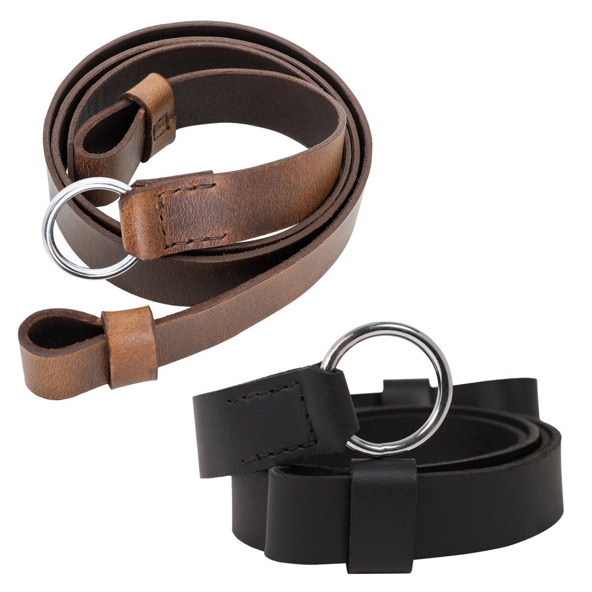 Ceinture dépée universelle simple en cuir