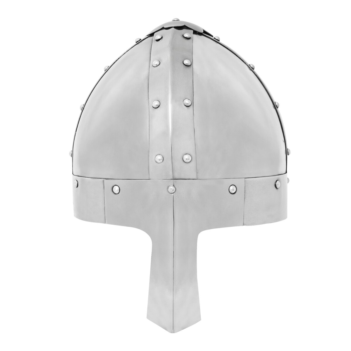 mittelalterlicher Normannischer Nasenstahlhelm mit...