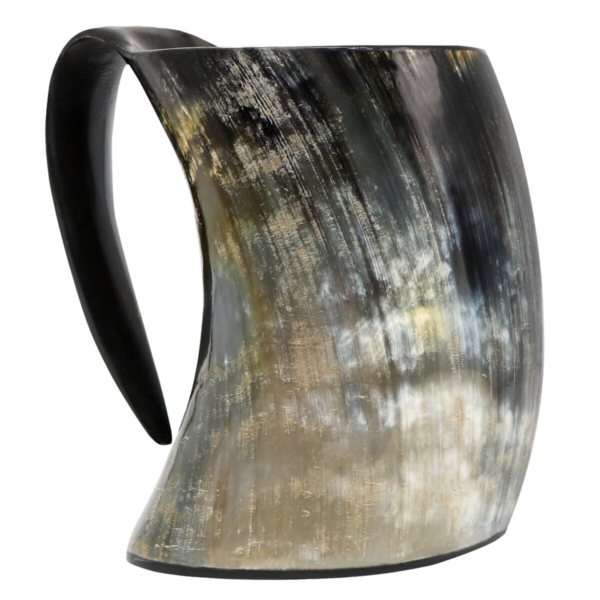 Medieval Viking Horn Tankard Beer Mug Handcrafted Genuine...