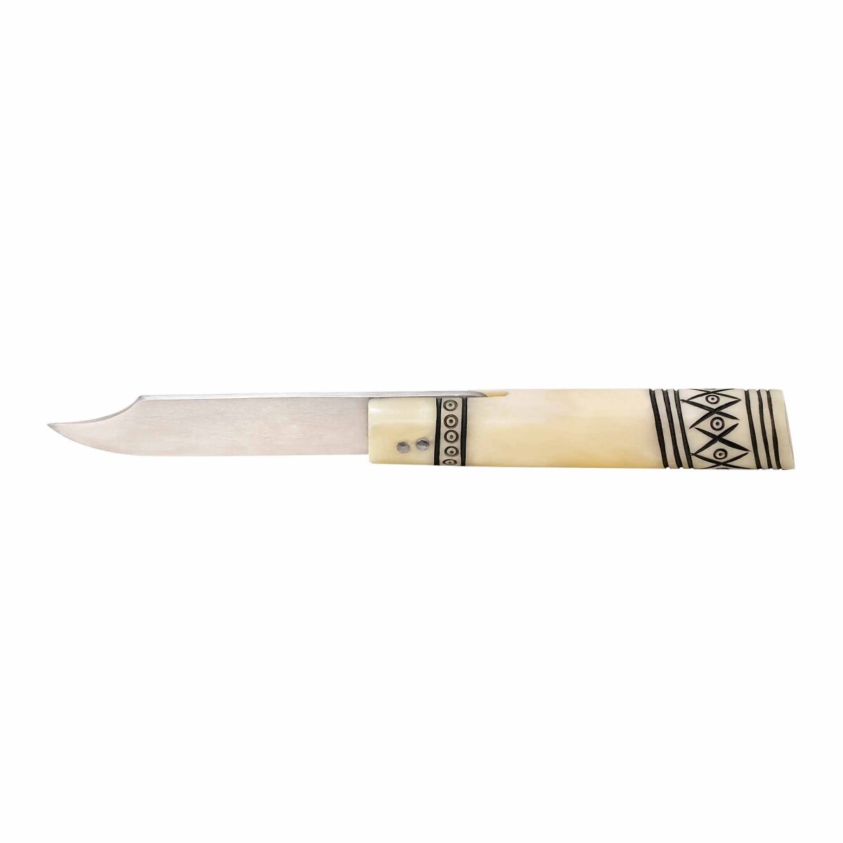 Coltello pieghevole vichingo in acciaio inossidabile con...