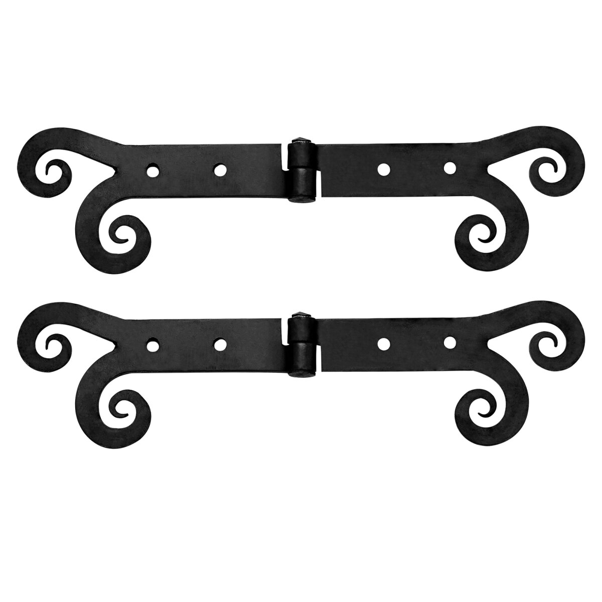 Vintage Door Hinges Pair Handmade Iron Rustic Functional...