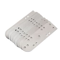 Birka Piastre Lamellari 100 Pezzi Piastre dAcciaio Sciolte Per Armature Lamellari Viking/Rus/Khazar