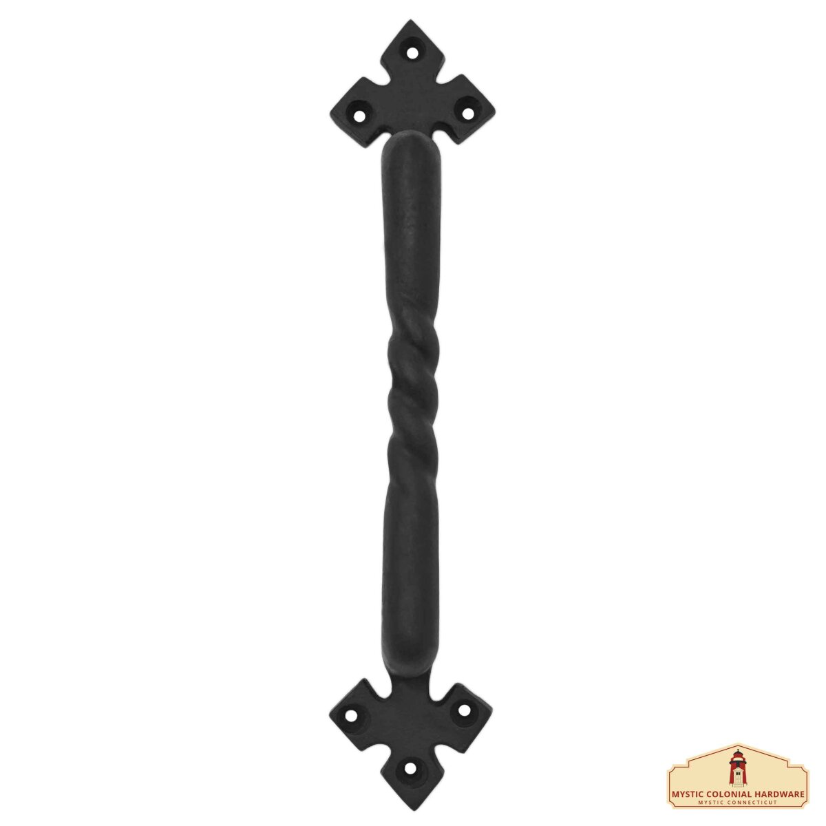 Black Cast Iron Pull Handles 10 inch - Cabinet Door...