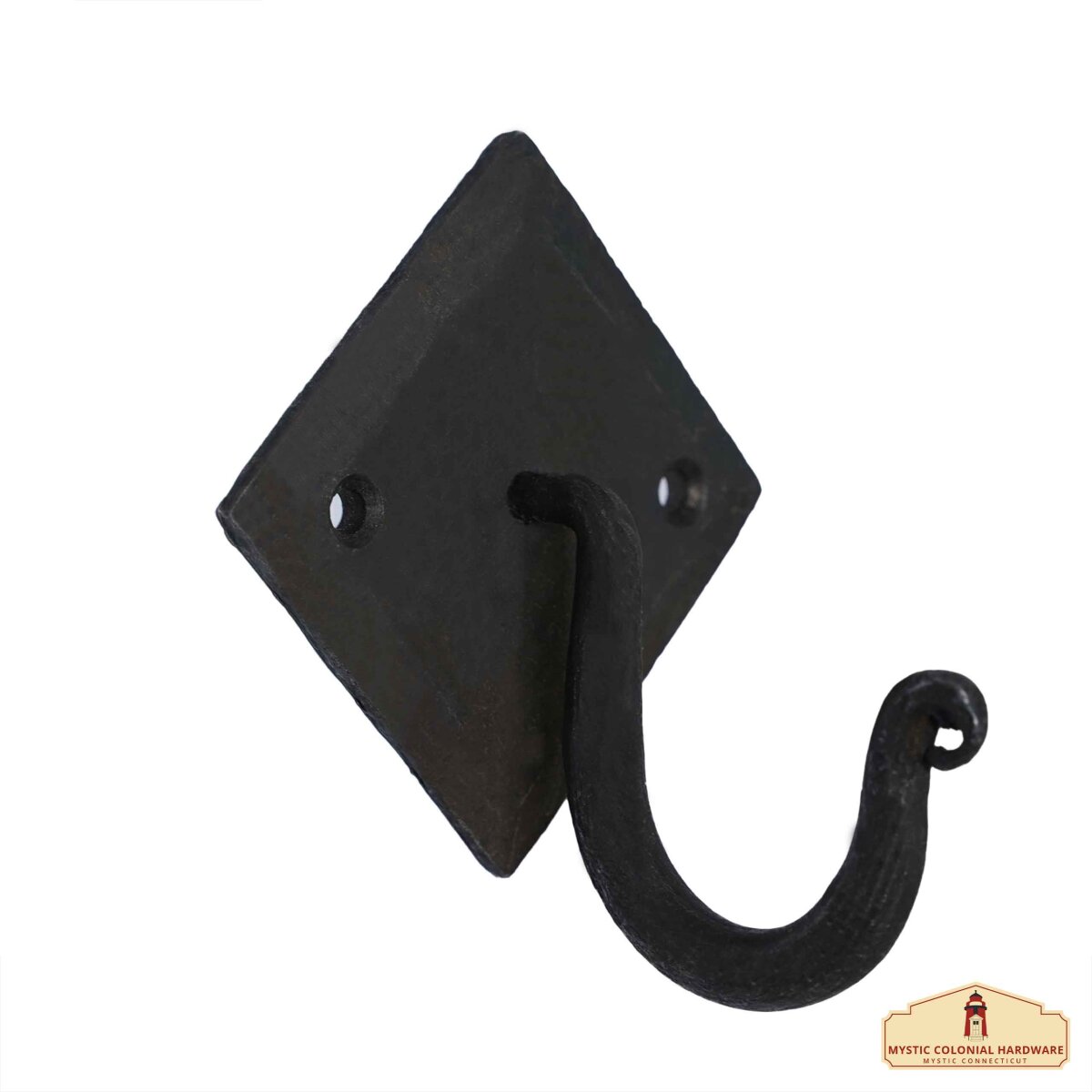 Rustic Cast Iron Wall Hooks, Heavy Duty Retro Utility...