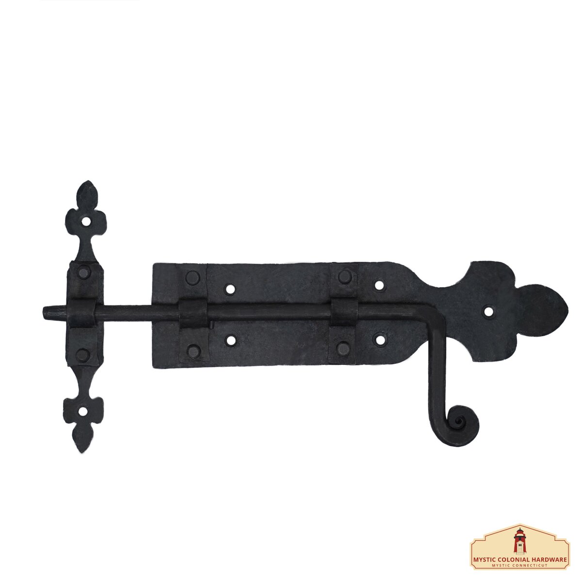 Iron Gate Latch Black Flip Latches, Heavy Duty Cast Iron...