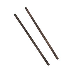 1 paio di appendini per borse Viking in rovere scuro "Birka" 20 cm