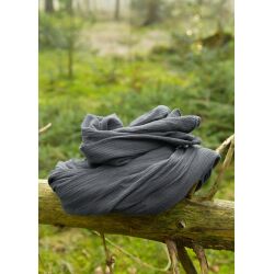 Sciarpa medievale in cotone effetto stropicciato unisex