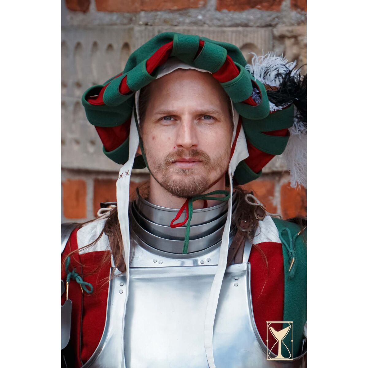 Landsknecht Gorget acciaio 1,6 mm box