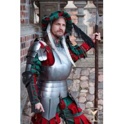 Piastre di spalla Landsknecht in acciaio da 1,6 mm