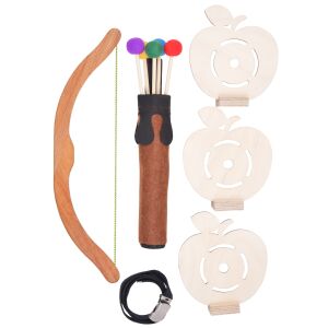 Set di archi giocattolo in legno per bambini, dai 3 anni...