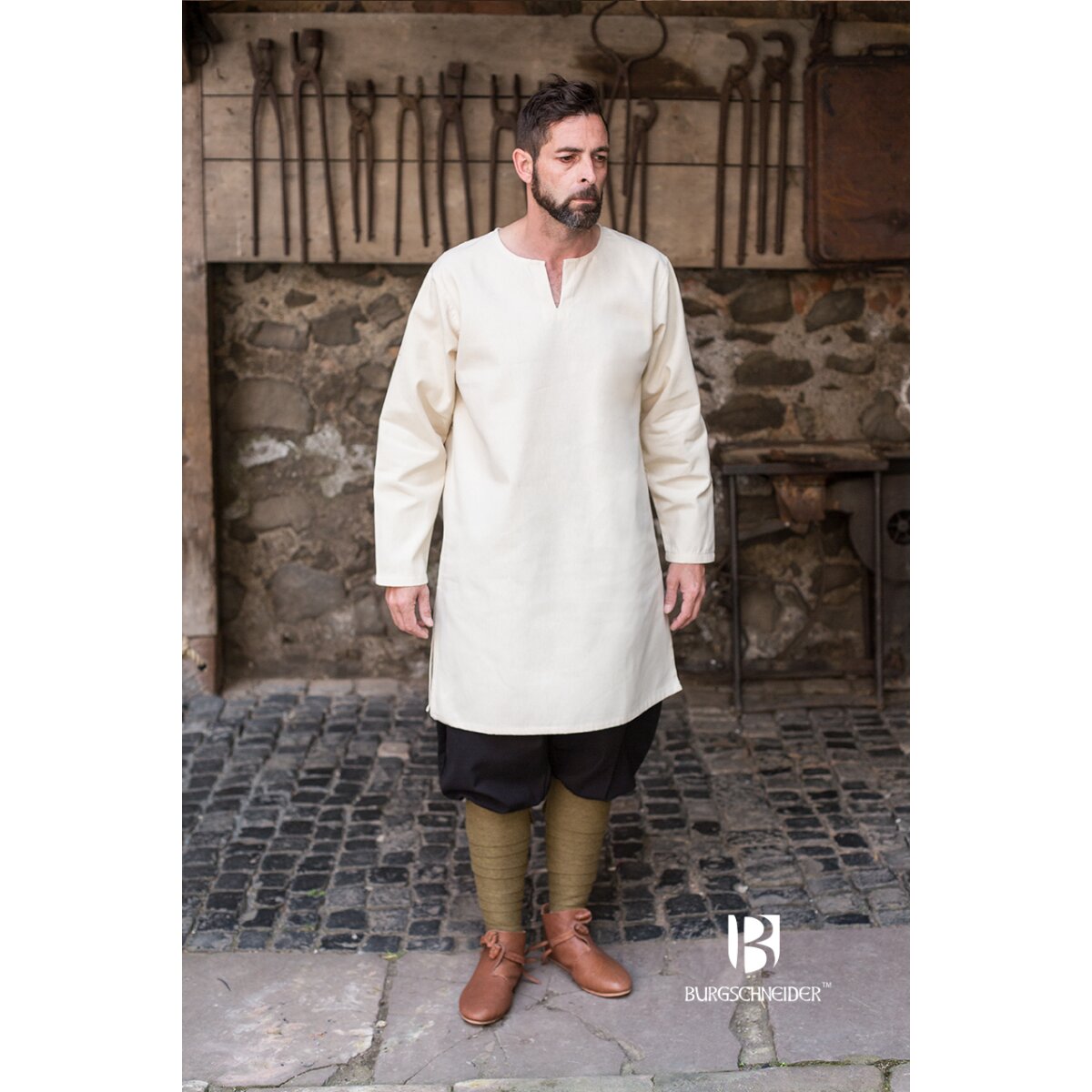 undertunic Leif natural colored