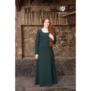 Abito sottoveste verde Freya