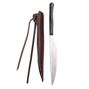 Coltello medievale da cucina e da pranzo in acciaio inossidabile 1250 - 1400