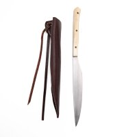 Coltello medievale da cucina e da pranzo in acciaio inossidabile 1250 - 1400