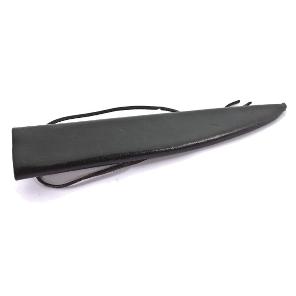 Fodero in pelle per coltello 20cm nero