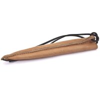 Fodero in pelle per coltello 21 cm marrone naturale non ingrassato