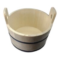 Vasca in legno 15 l 34 cm di altezza