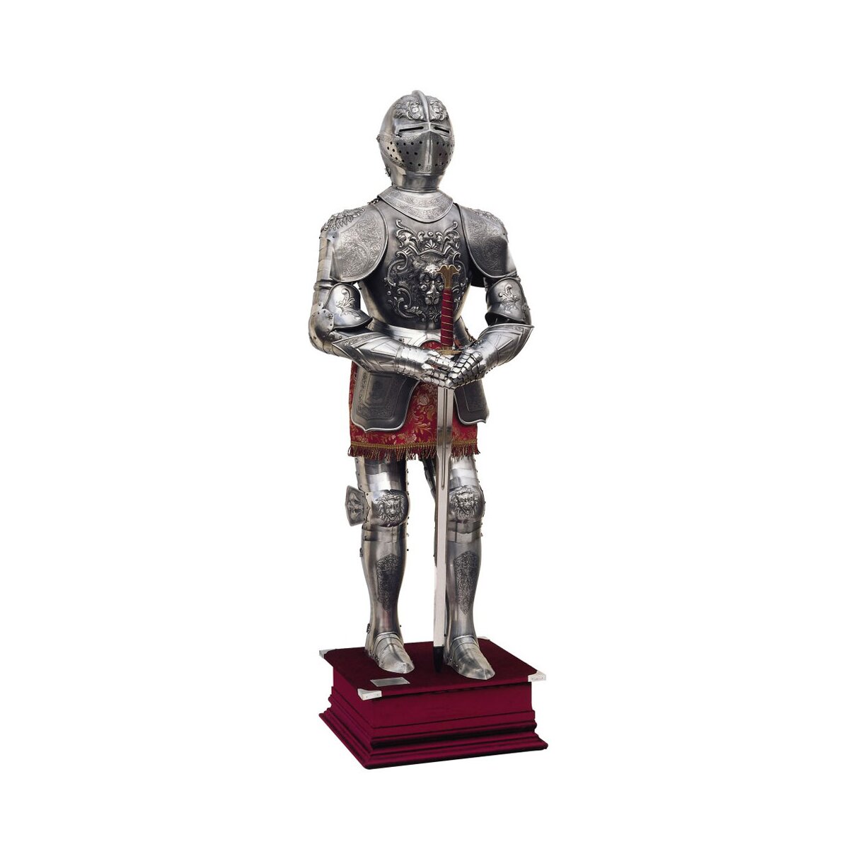 Embossed Carlos V Suit of Armor, Marto