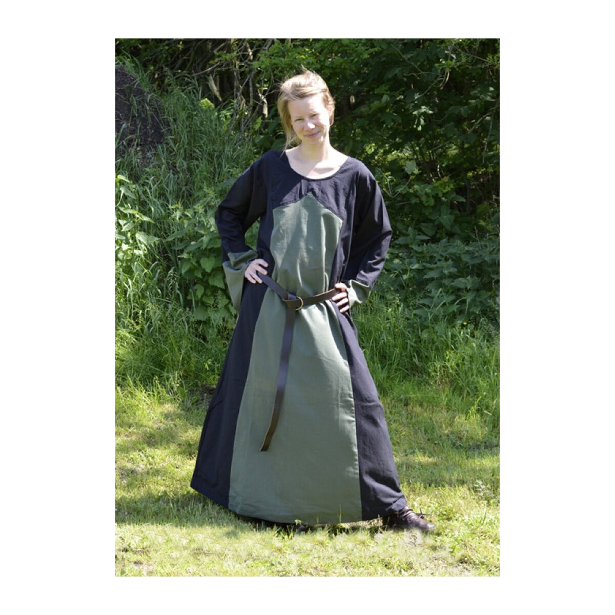 Abito Larp Aurora nero / verde